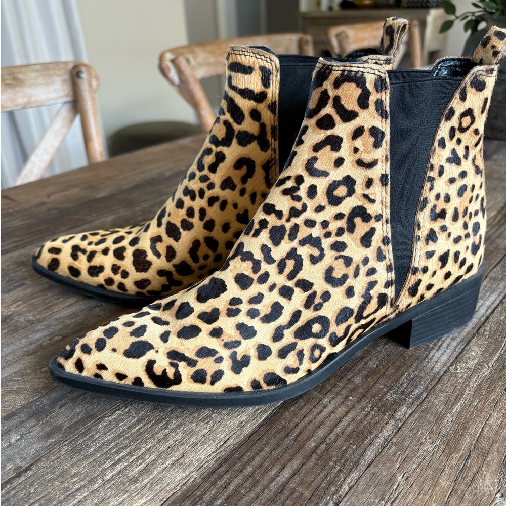 Steve Madden Leopard Booties
